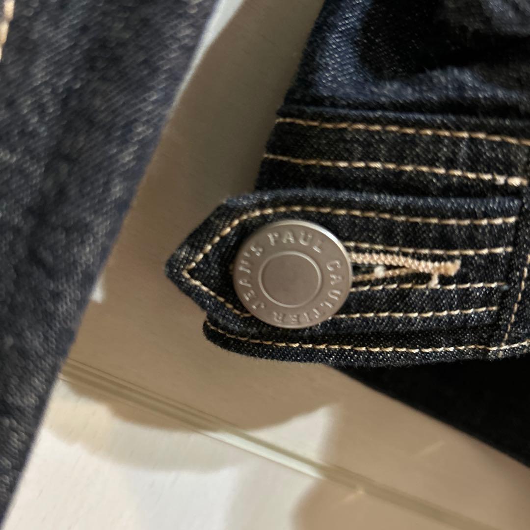 JEAN PAUL GAULTIER フリルデニムジャケット 40