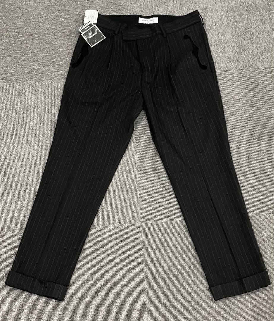 RUDE GALLERY STRIPE TUCK TROUSERS 新品未使用5