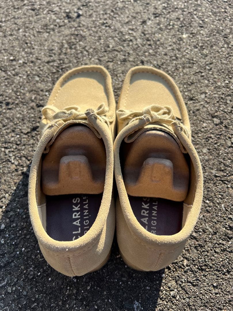 Clarks ワラビー ベージュ【26cm】