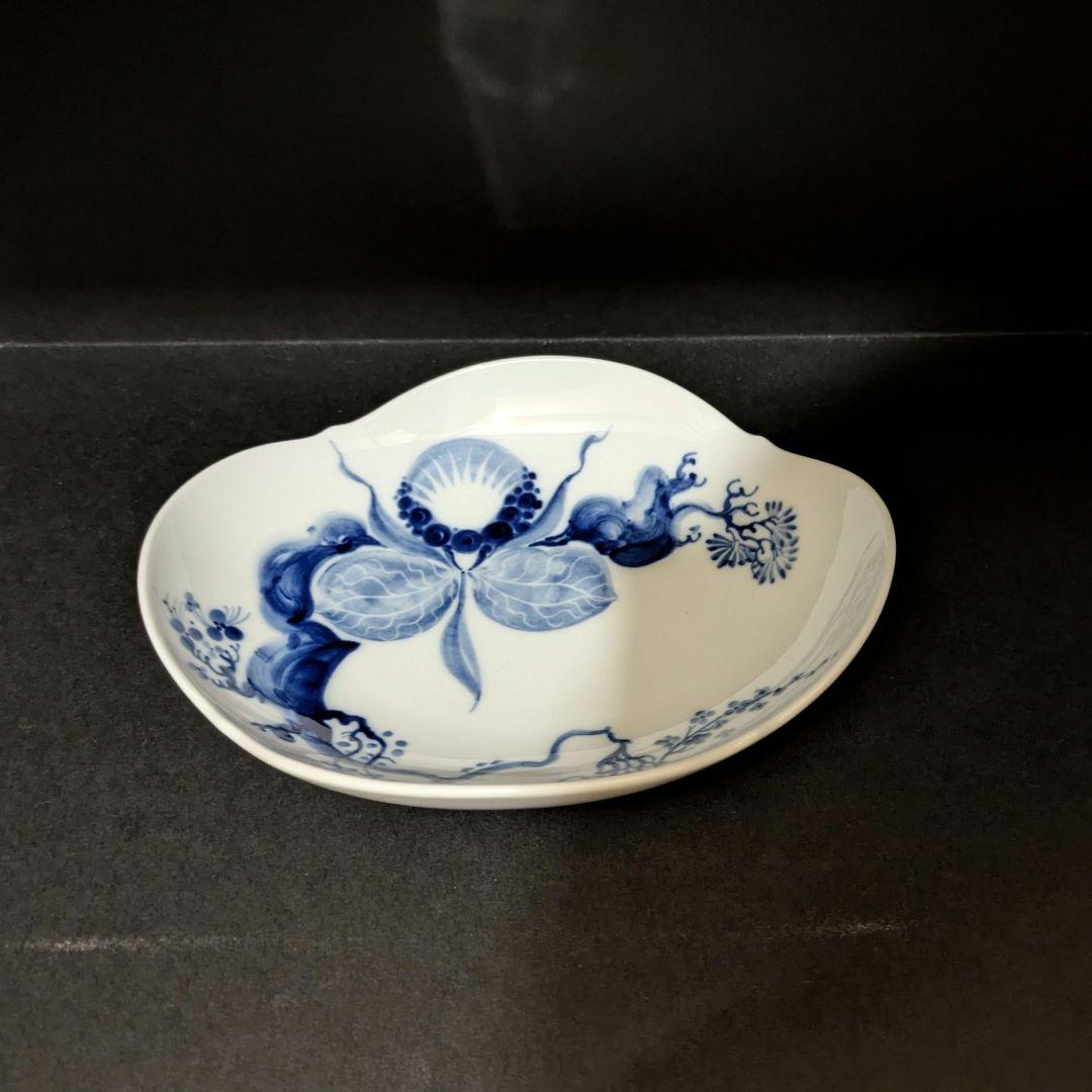 【極美品】Meissen マイセン ブルーオーキッド オーバルディッシュ【中古】