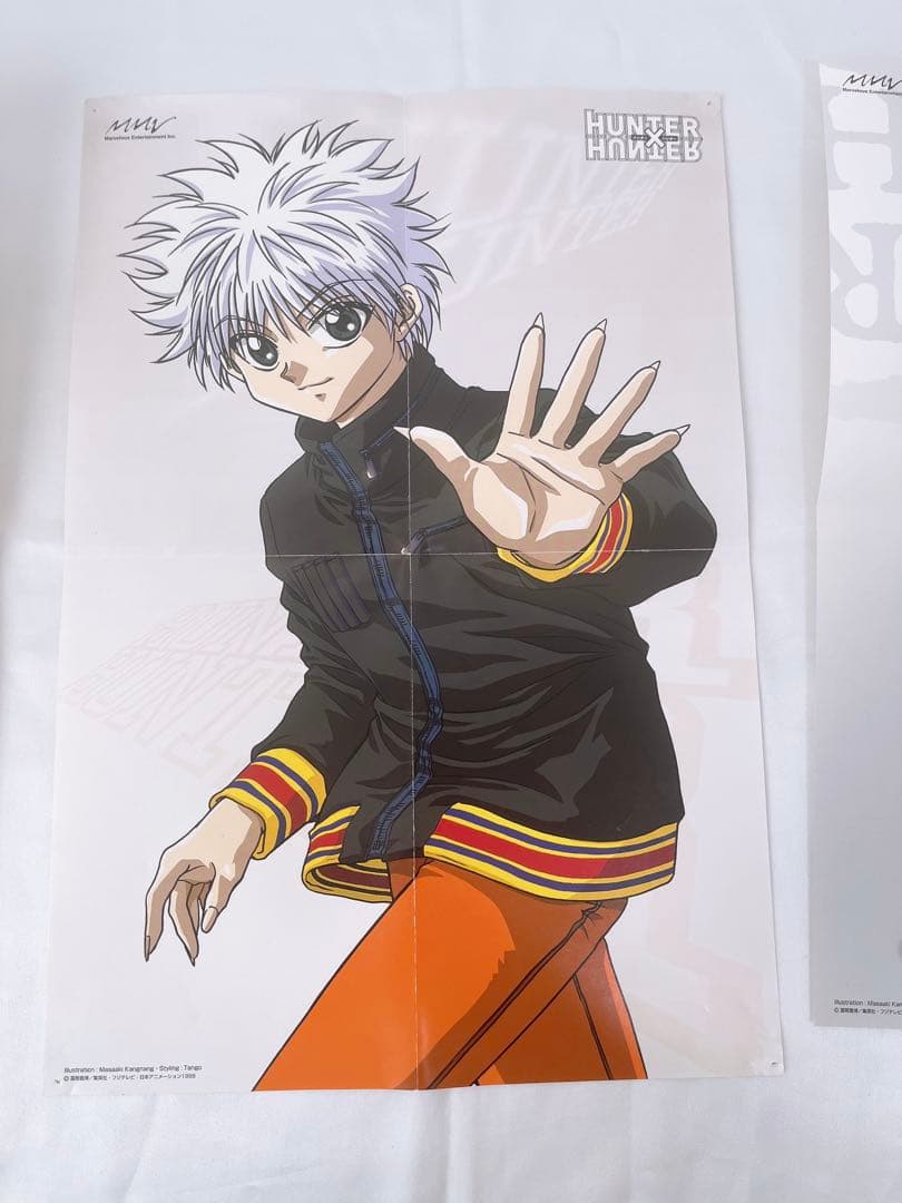 ハンターハンター 旧アニメDVD 1巻～13巻 ポスター付 キルア ゴン