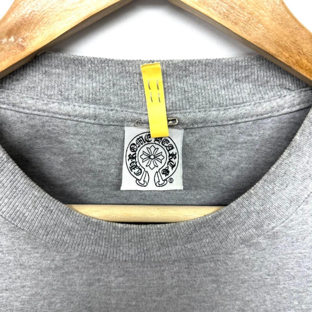 CHROME HEARTS ロングTシャツ グレー XL 90年代 ヴィンテージ