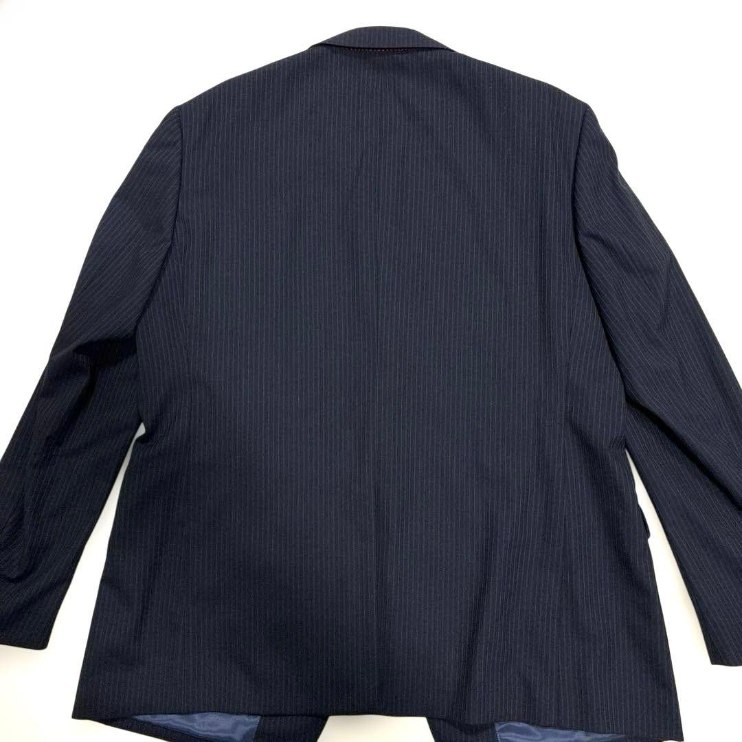 ✨希少サイズ BE8 パーソンズ ストライプ ビジネス スーツ 総裏