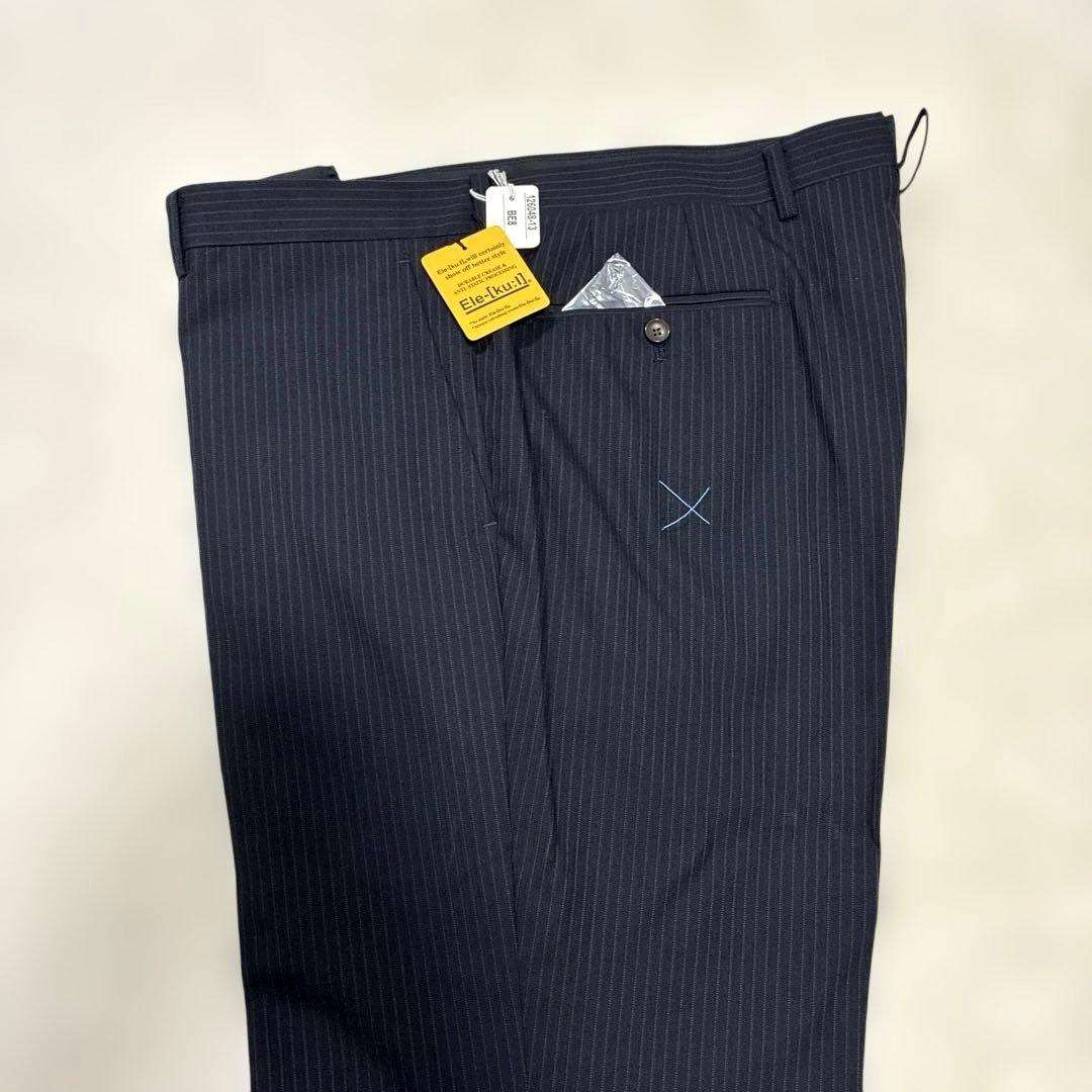 ✨希少サイズ BE8 パーソンズ ストライプ ビジネス スーツ 総裏