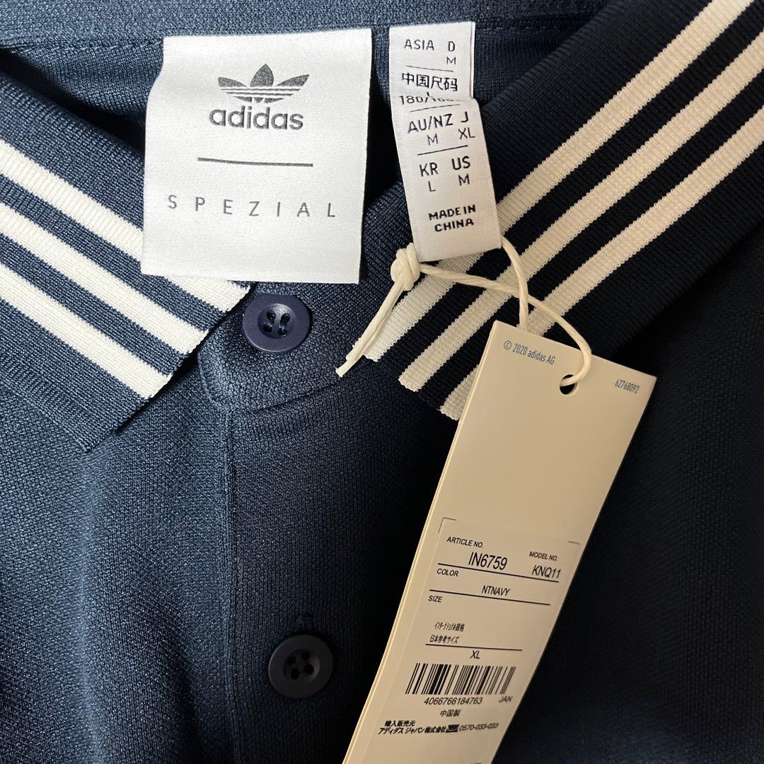 新品 ADIDAS SPEZIAL SPZL 長袖 ポロ XL