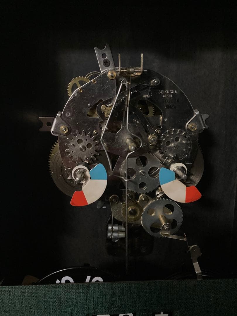 SEIKO アンティーク柱時計 30day カレンダー 稼働中