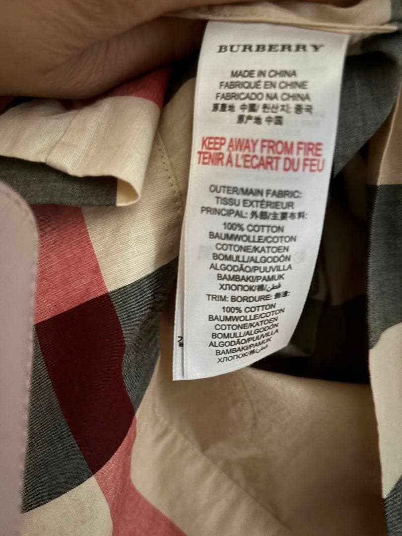 バーバリー　Burberry ノースリーブワンピース　12Y 152cm