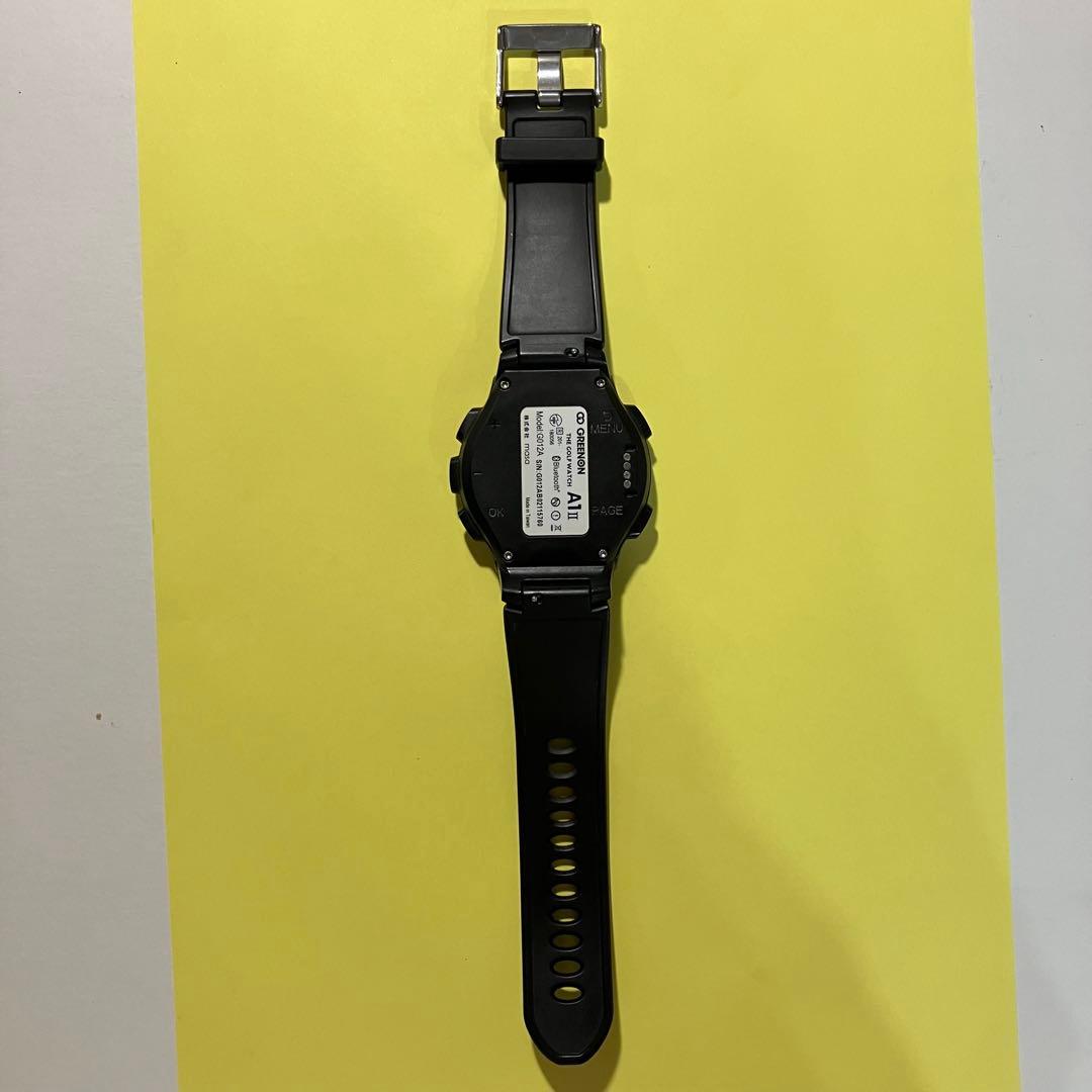 美品　ザ•ゴルフウォッチGREENON A1-Ⅱ 充電用ケーブル付き