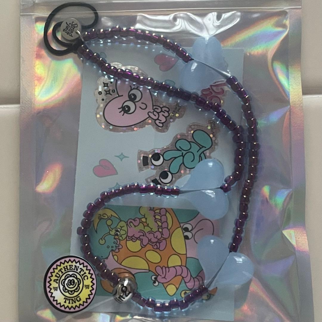 正規品 ストリングティング ハート パープル BLACKPINK リサ