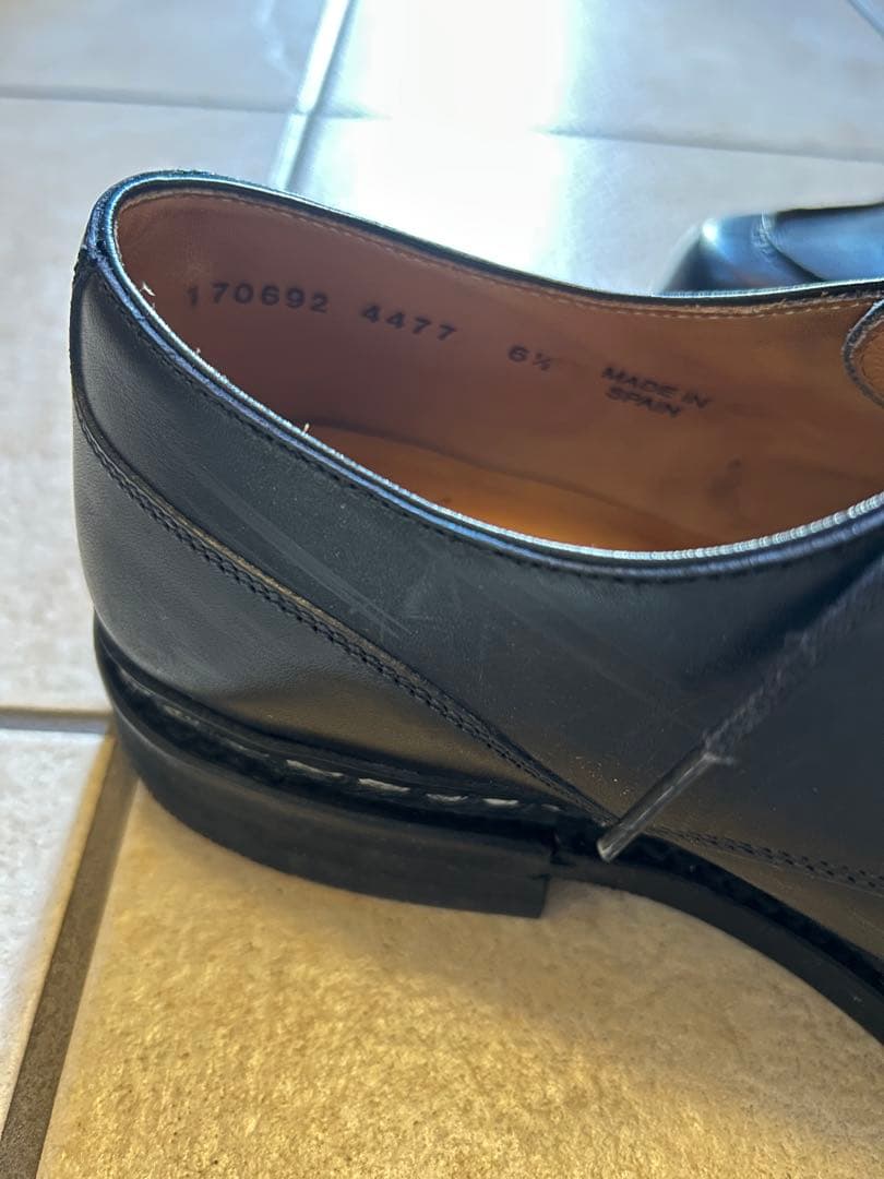 Berwick Uチップ　ブラック