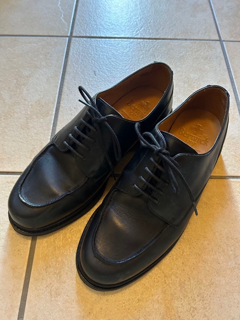 Berwick Uチップ　ブラック