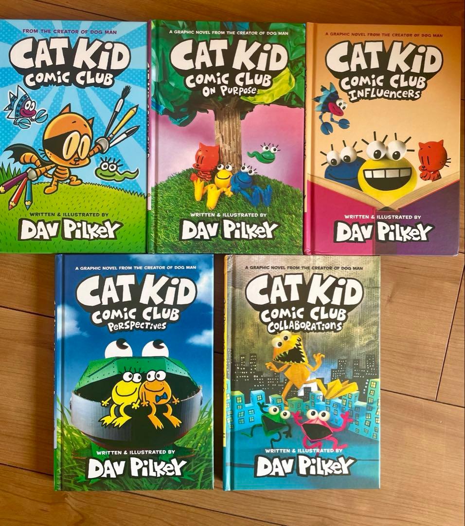 新品Dav Pilkey18冊DOGMANドッグマンキャットキッド洋書