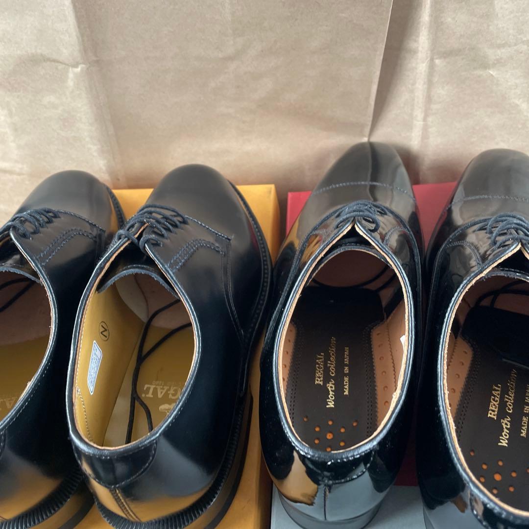 リーガル　2504 911R ブラック　23.5CM 2足セット