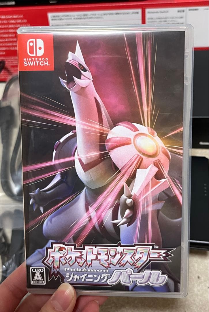 中古品Nintendo Switch + ポケットモンスター シャイニングパール