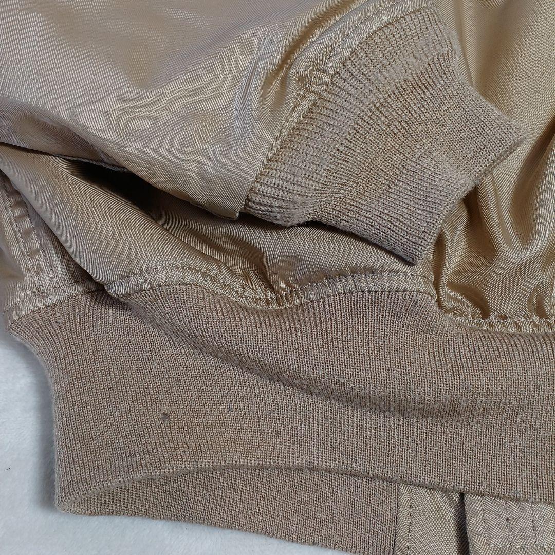 稀少　HOUSTON ヒューストン　CWU-45 フライトジャケット　タン　M