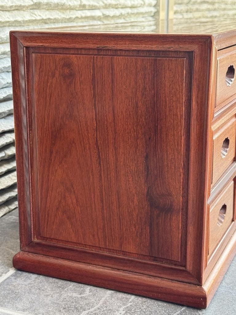 花梨　唐木　薬箪笥　小箪笥　ミニチェスト　小引出し　高級家具