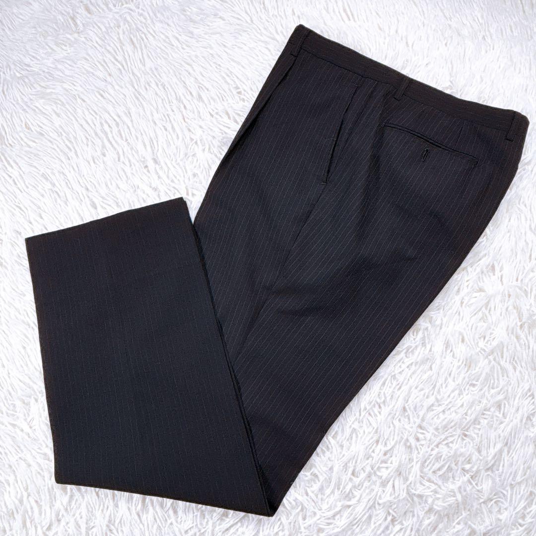 【極美品⭐️AB8⭐️希少】クリスチャンオラーニ　ビジネススーツセットアップ　黒