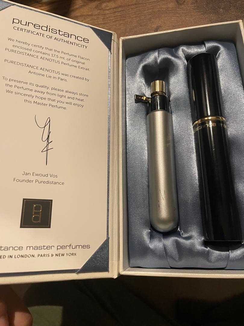 【最終価格】アエノータス EDP (17.5mL) [ピュアディスタンス]