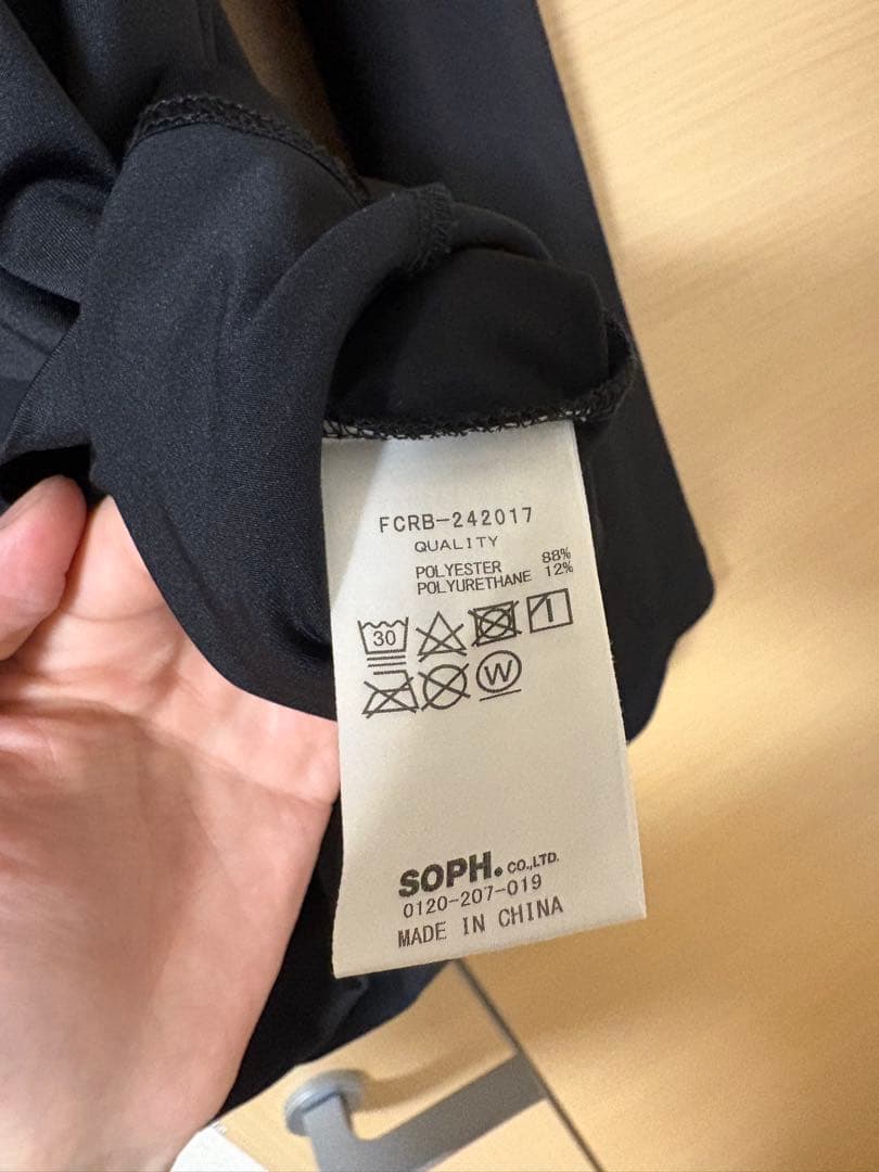 SOPH. ブラック 長袖シャツ Bristol