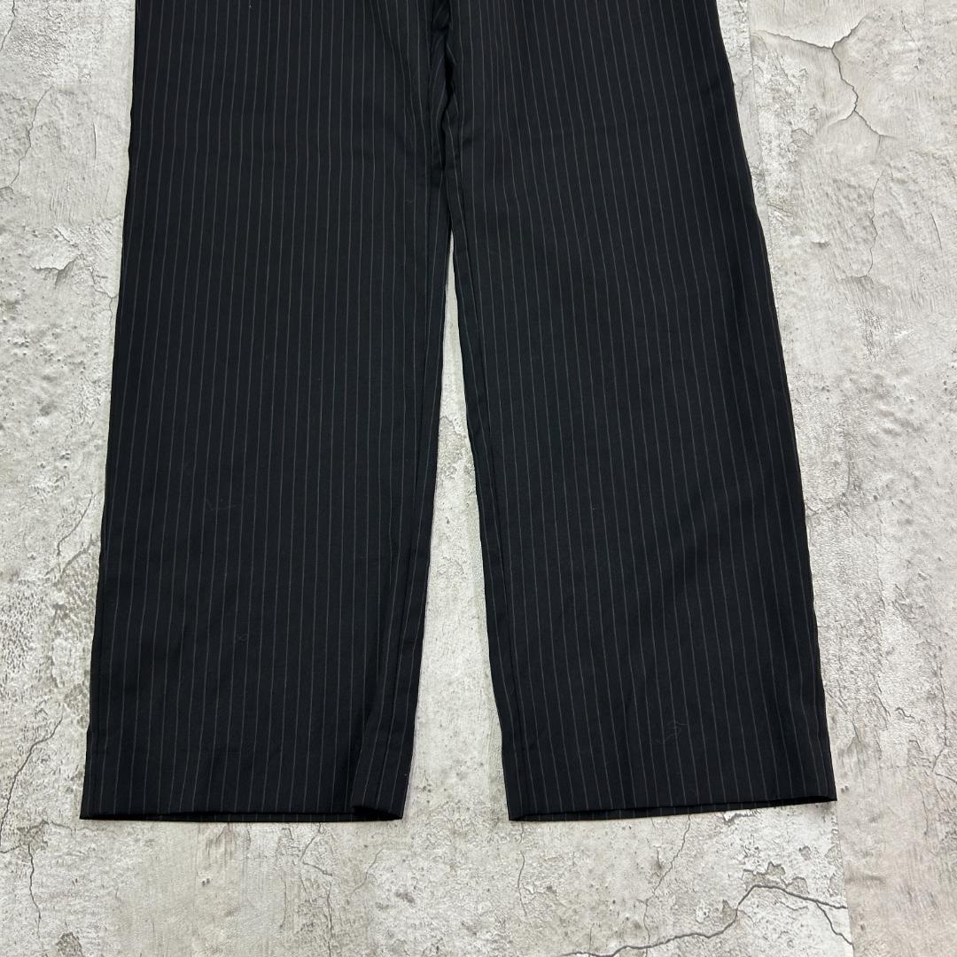 と*け様 ローレンラルフローレン　ピンストライプ　綺麗め　スラックス　古着　ブラ
