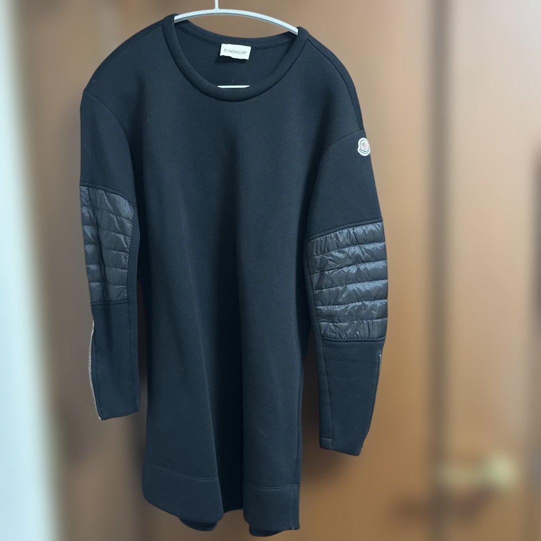 モンクレール　ABITO チュニック　ブラック