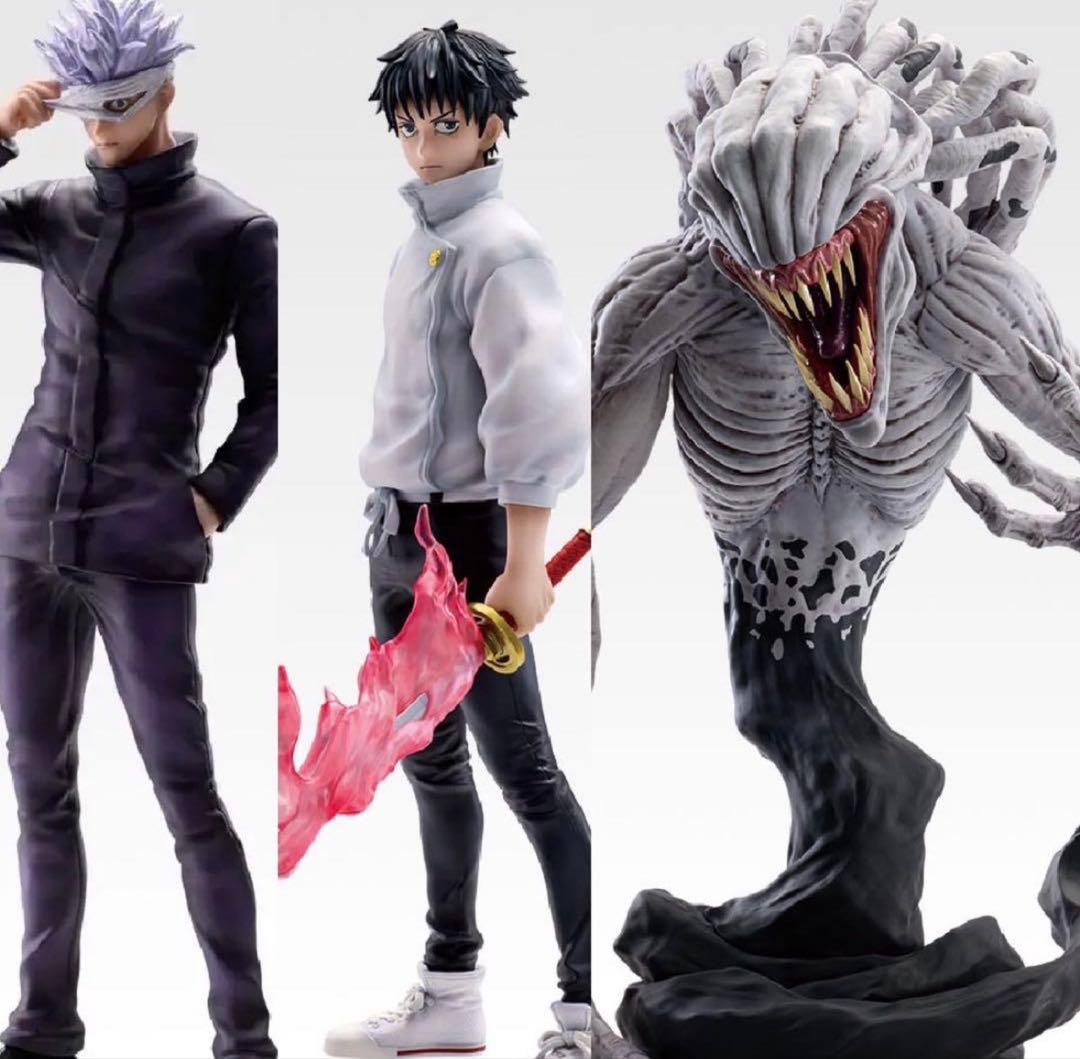 一番くじ 呪術廻戦 ABC賞 3点 乙骨憂太 五条悟 祈本里香　下位賞おまけ付き