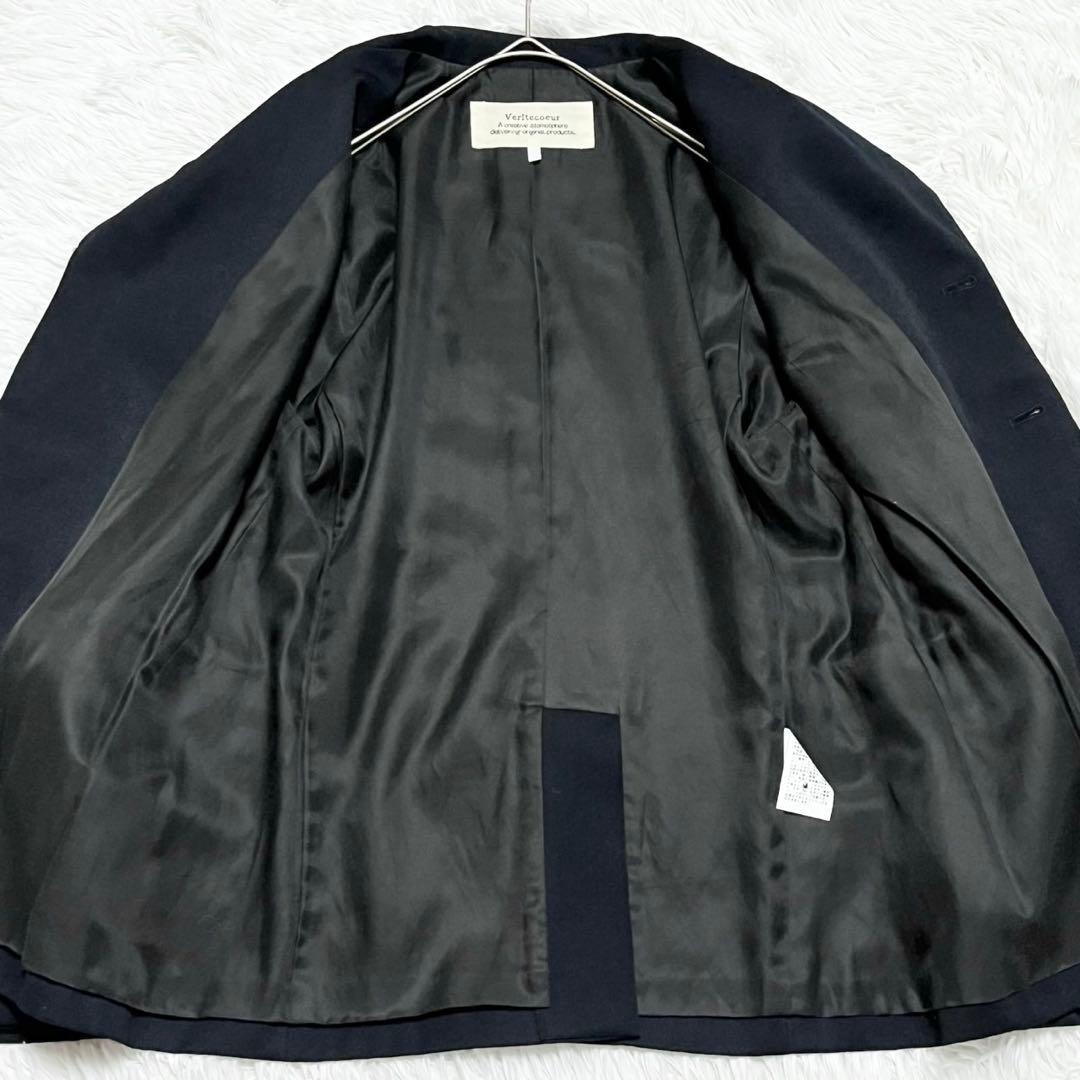 Veritecoeur ヴェリテクール　ジャケット　ウール　ブラック