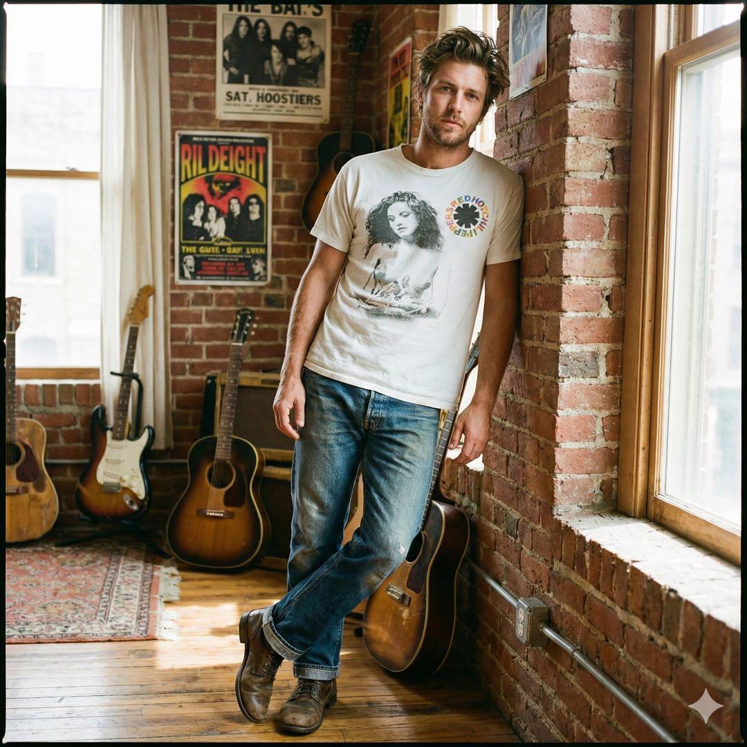 激レア90sレッドホットチリペッパーズ当時物ヴィンテージTシャツレッチリ