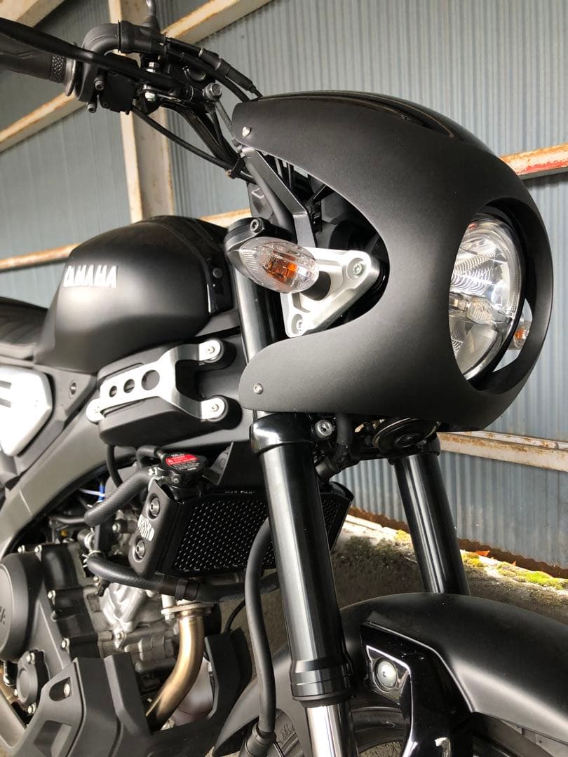 ヤマハ純正　XSR125・XSR155用　ビキニカウル＋ビキニカウルステー