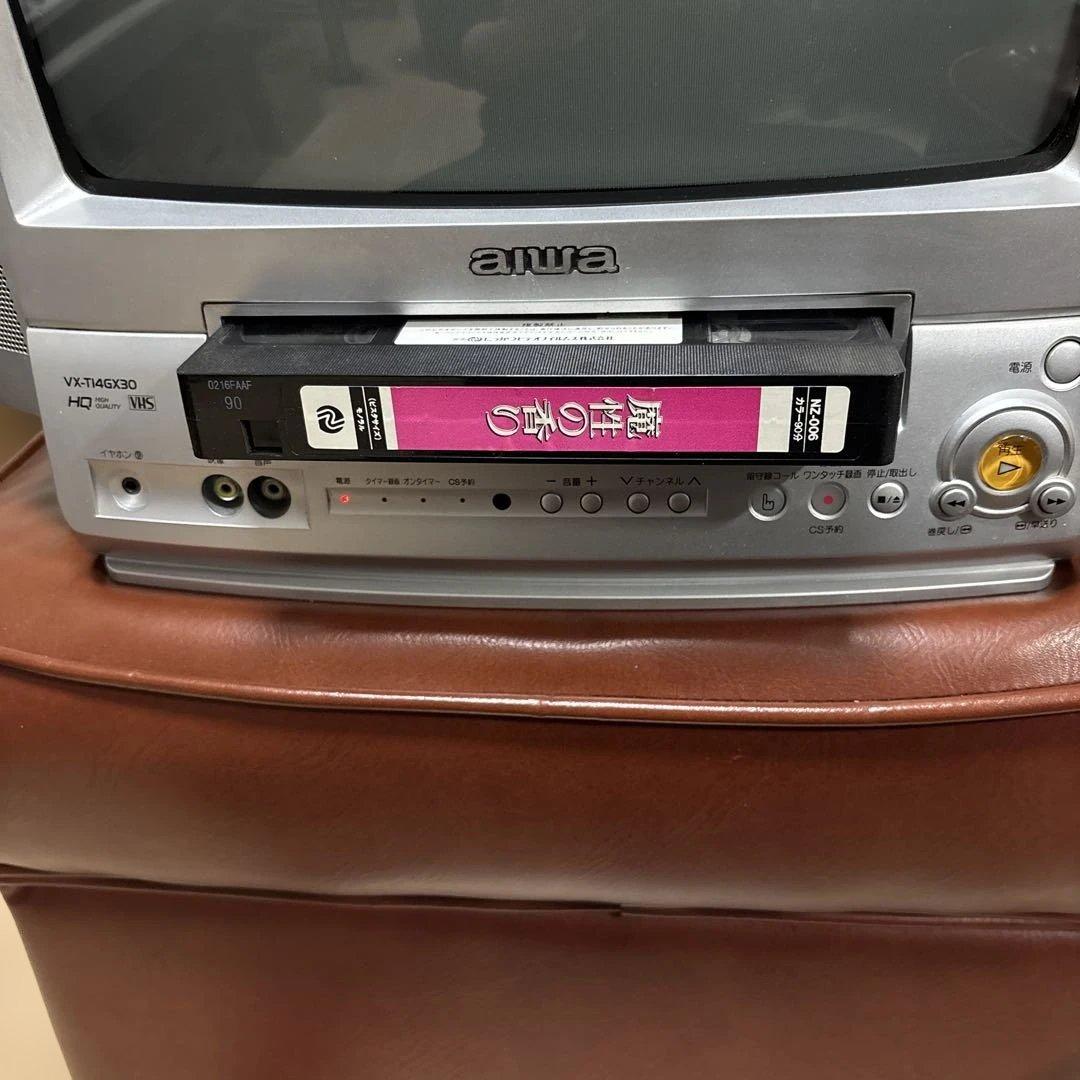 aiwa VX-T14GX30 ブラウン管テレビ（テレビデオ）