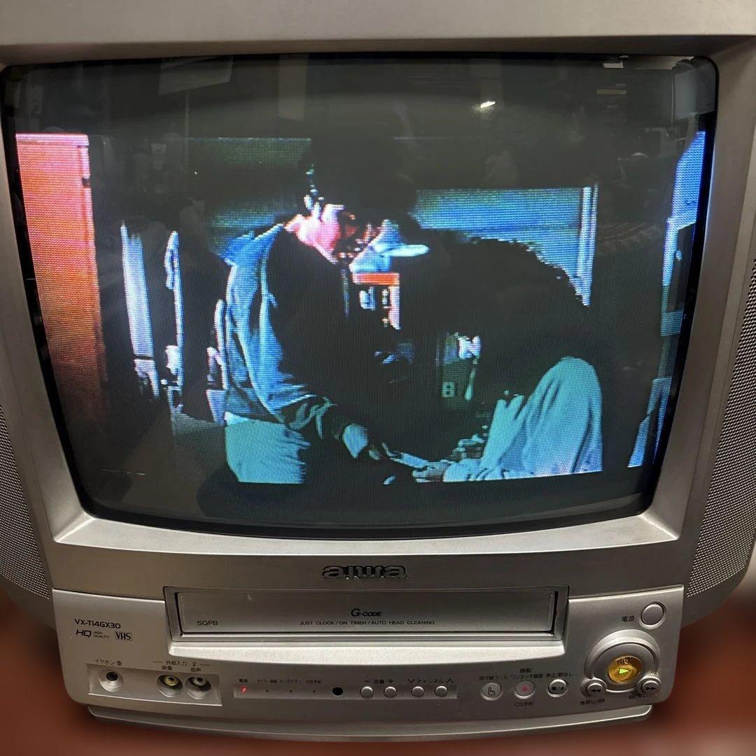 aiwa VX-T14GX30 ブラウン管テレビ（テレビデオ）