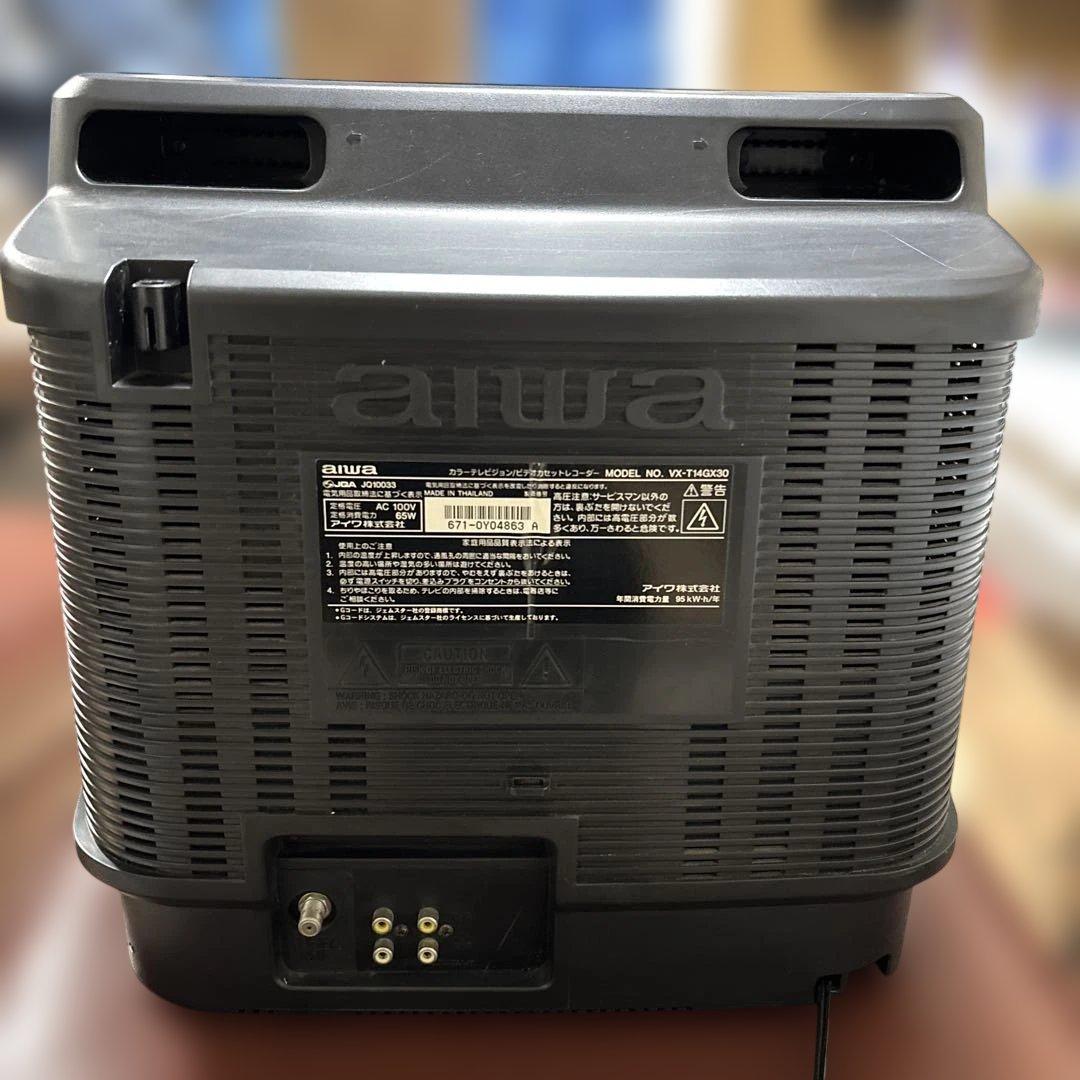 aiwa VX-T14GX30 ブラウン管テレビ（テレビデオ）
