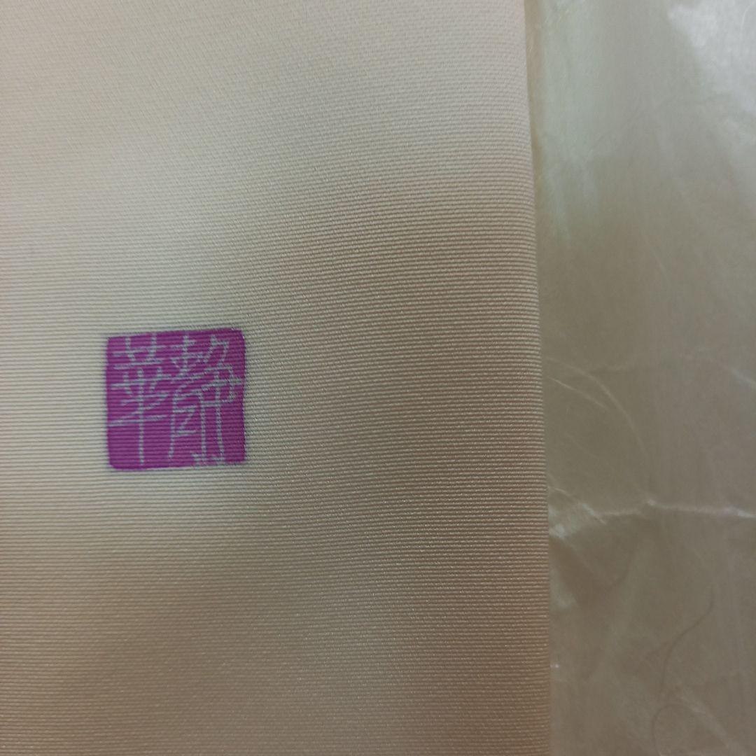 ココタンプロフィール加賀友禅塩瀬名古屋帯　ビードロ薔薇　新品未使用品