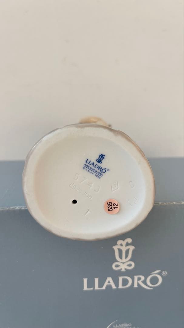 リヤドロ 私のことも忘れないで フィギュリン LLADRO 外箱付き　猫　少女