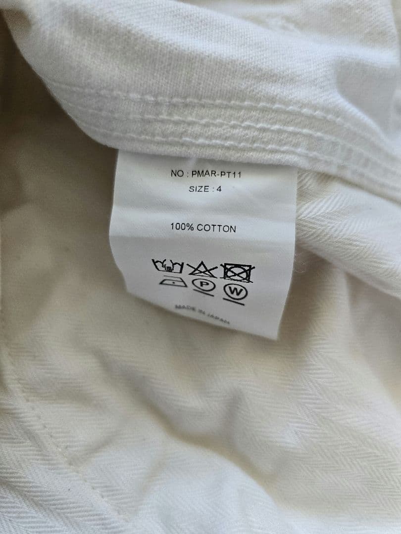 パンツ phigvel DENIM PAINTER TROUSERS size4