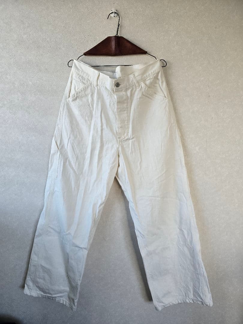 パンツ phigvel DENIM PAINTER TROUSERS size4