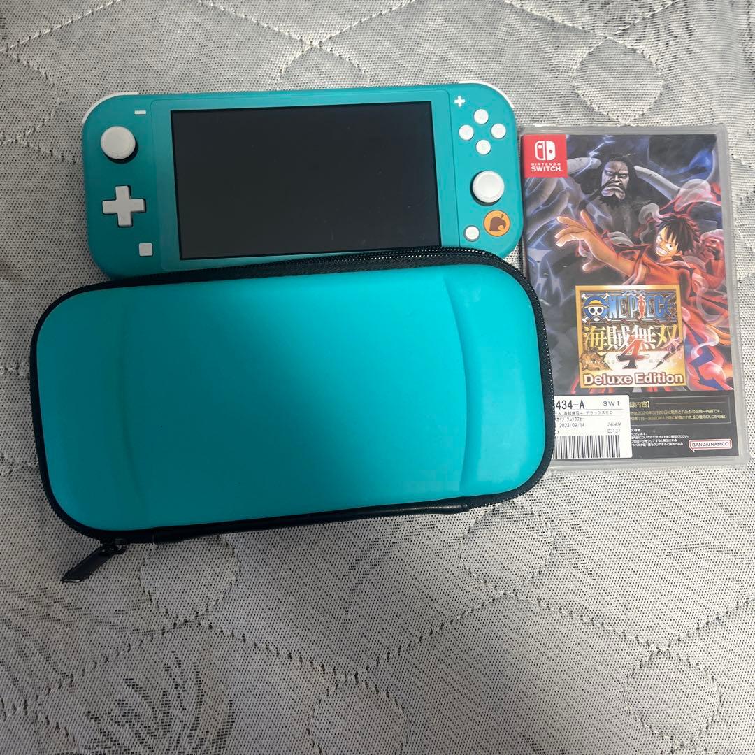 Nintendo Switch Lite ターコイズ + ケース + ゲーム