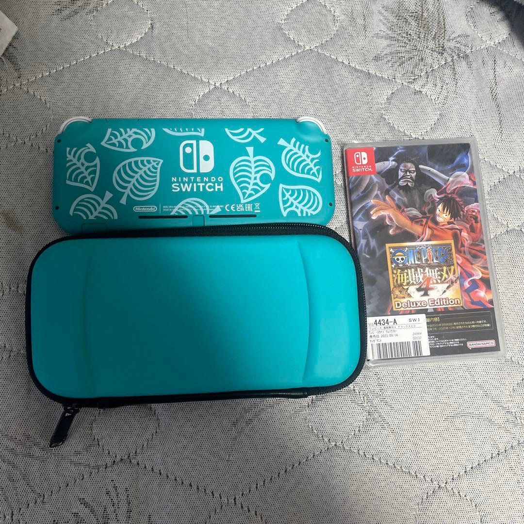 Nintendo Switch Lite ターコイズ + ケース + ゲーム