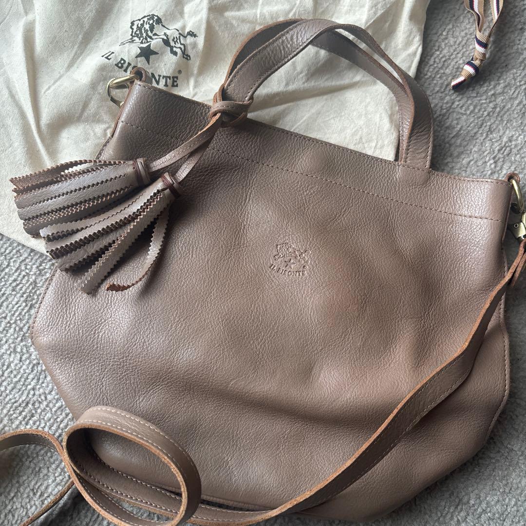 イルビゾンテ トートバッグ 保存袋付き