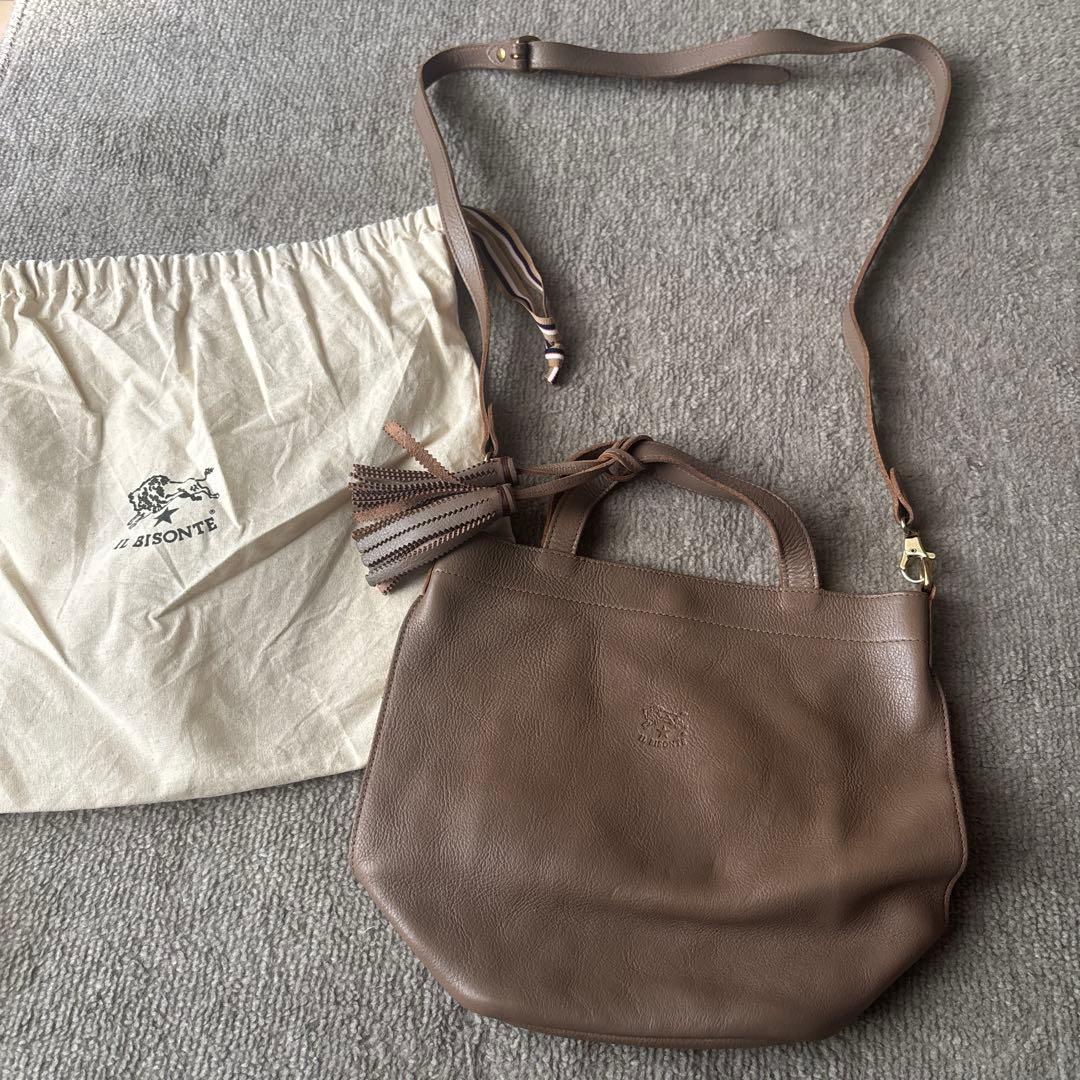 イルビゾンテ トートバッグ 保存袋付き