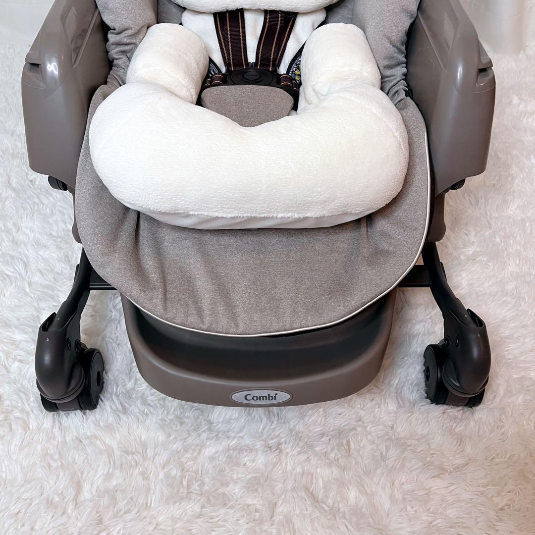 極美品✨コンビ　ネムリラ　オートスウィング　BEDi EG 電動ハイローチェア