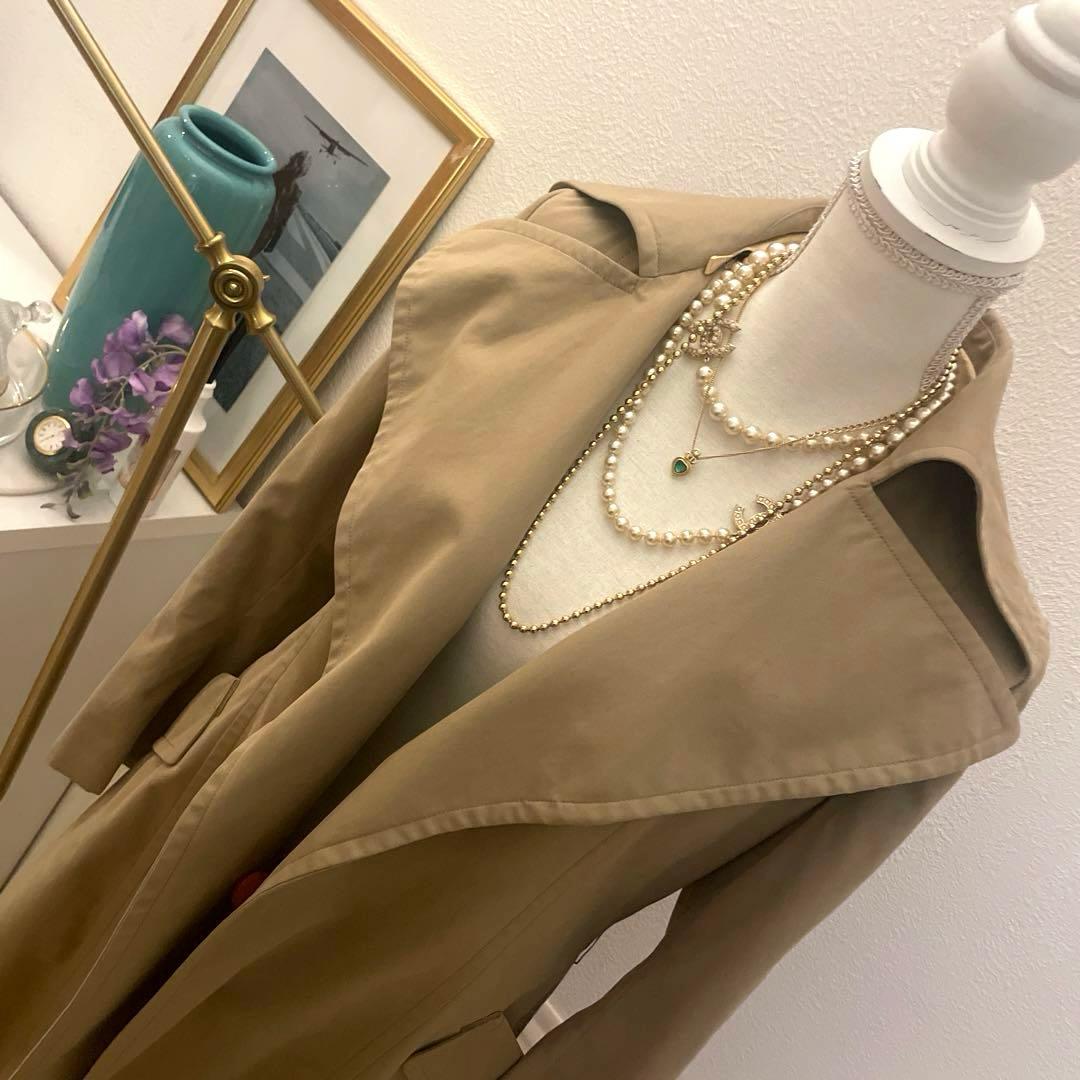 【9万円】mikako nakamura高級　トレンチコート