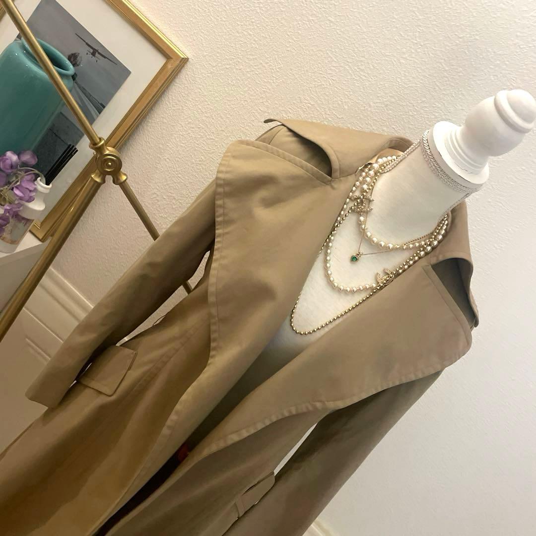 【9万円】mikako nakamura高級　トレンチコート