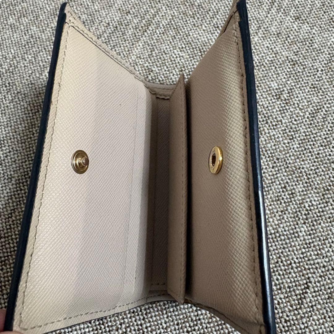 【箱付き】MARNI マルニ / 2つ折り財布 ミニウォレット