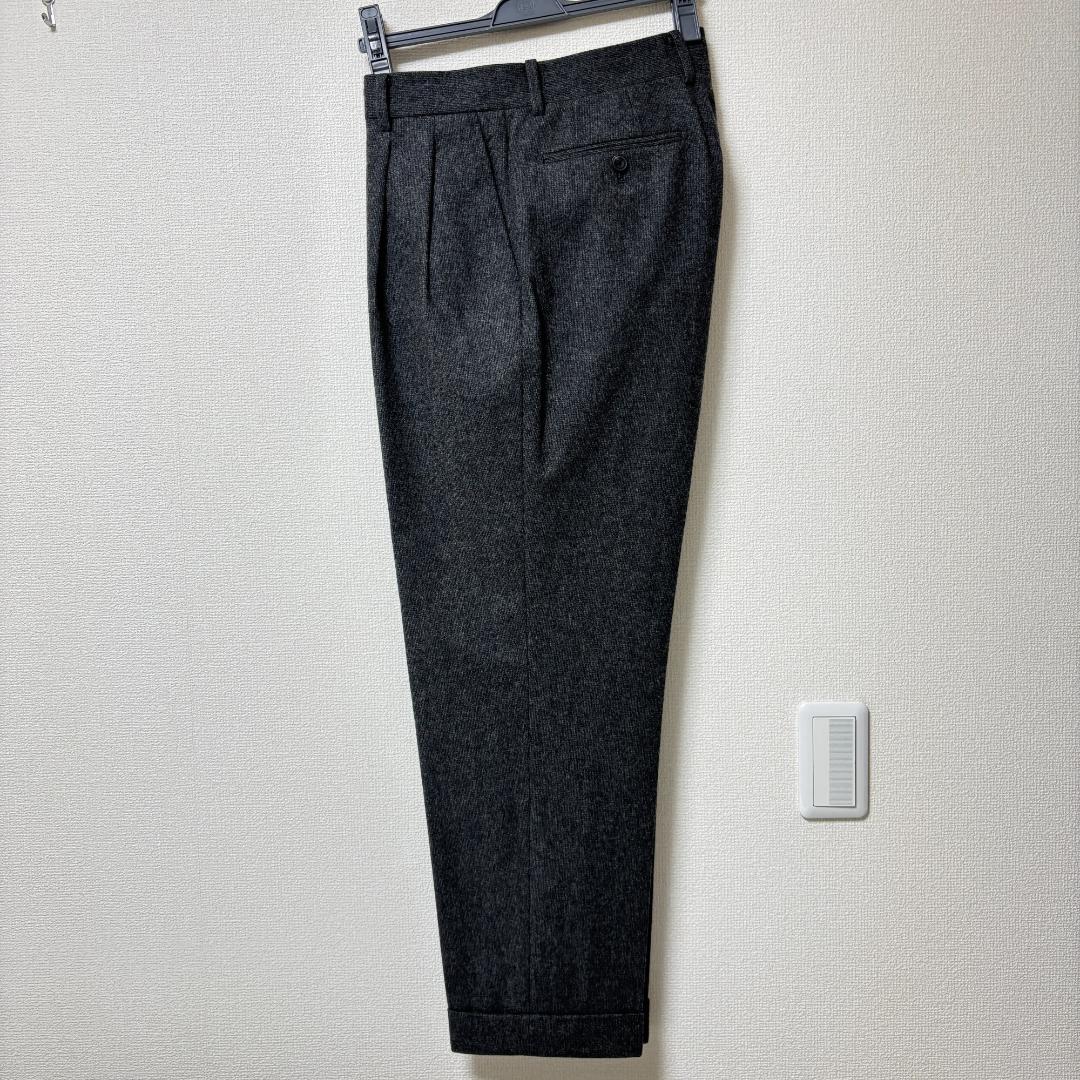 シュバッツETONNE FOX BROTHERS タックテーパードパンツ