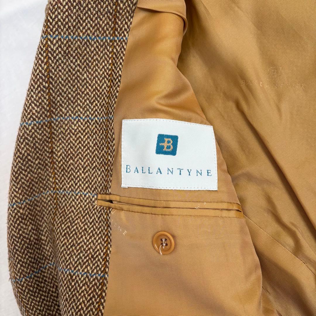 BALLANTYNE イタリア製 テーラードジャケット ウール エルボーパッチ