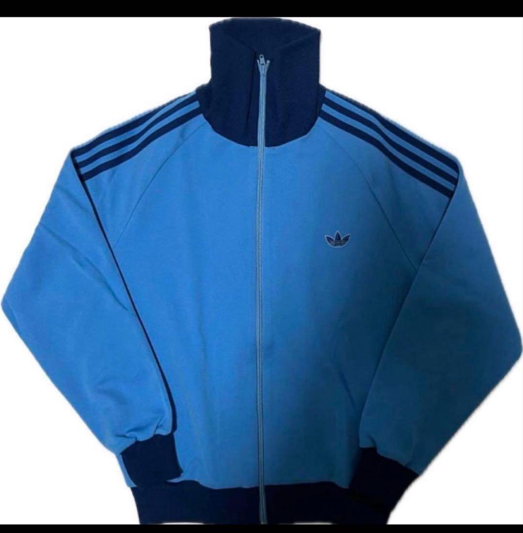 adidas トラックジャケット　ジャージデサント製　2号S 美品　80s