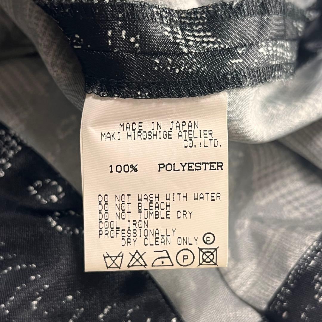 パンツ 00s gomme lace up All over pattern pants