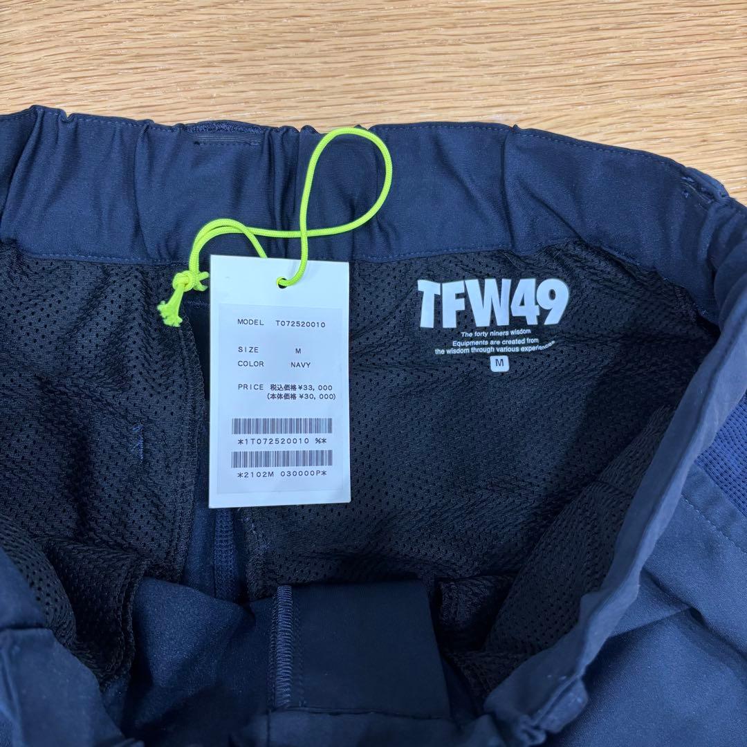 新品・最新【TFW49】 ストレッチハイブリットパンツ ネイビー