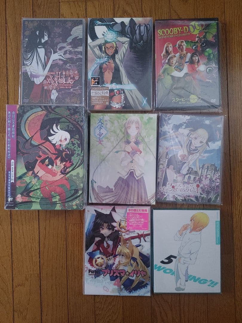 アニメDVD＆Blu-Ray 8枚セット①